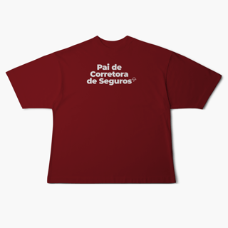 Nome do produto Pai de Corretora de Seguros (Oversized)