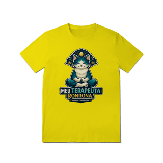 Nome do produto Camiseta Unisex - Meu terapeuta Ronrona