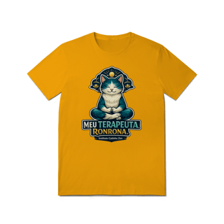 Nome do produto Camiseta Unisex - Meu terapeuta Ronrona
