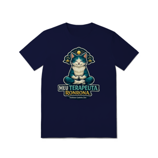 Nome do produto Camiseta Unisex - Meu terapeuta Ronrona