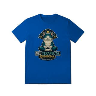 Nome do produto Camiseta Unisex - Meu terapeuta Ronrona