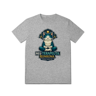 Nome do produto Camiseta Unisex - Meu terapeuta Ronrona