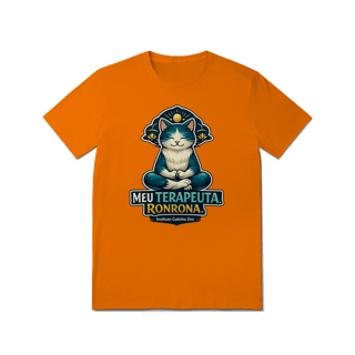 Nome do produto Camiseta Unisex - Meu terapeuta Ronrona