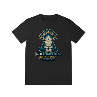 Nome do produto Camiseta Unisex - Meu terapeuta Ronrona