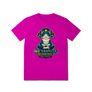 Nome do produto Camiseta Unisex - Meu terapeuta Ronrona