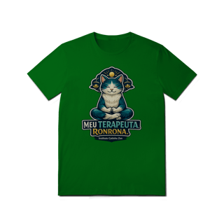 Nome do produto Camiseta Unisex - Meu terapeuta Ronrona
