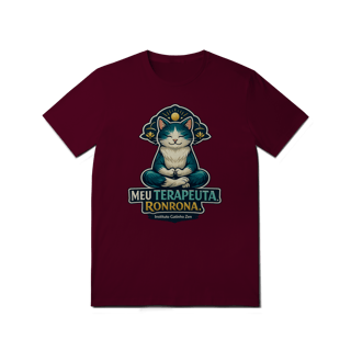 Nome do produto Camiseta Unisex - Meu terapeuta Ronrona