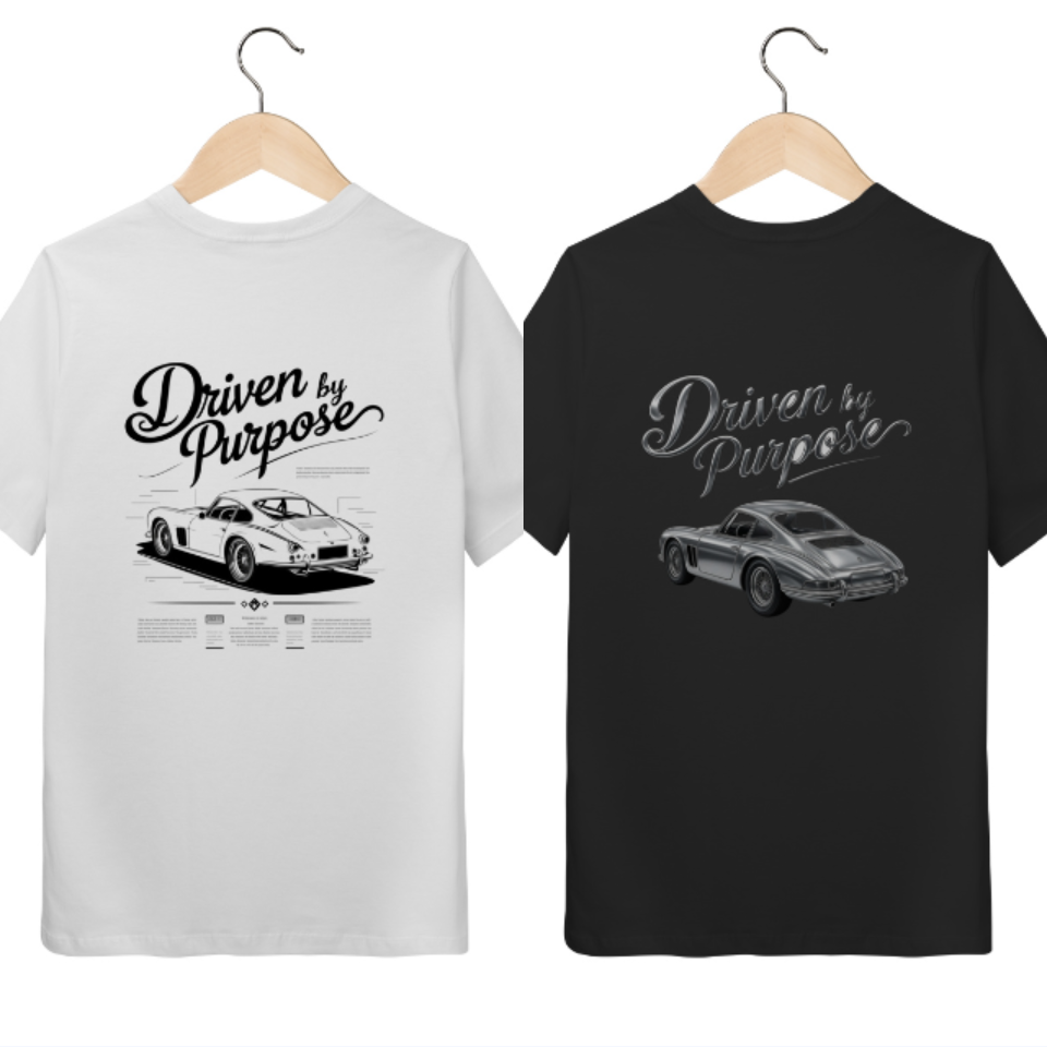 Nome do produto: 2 Camisetas T-Shirt Quality Infantil Driven by Purpose M1 e M3 - 10 a 14 anos