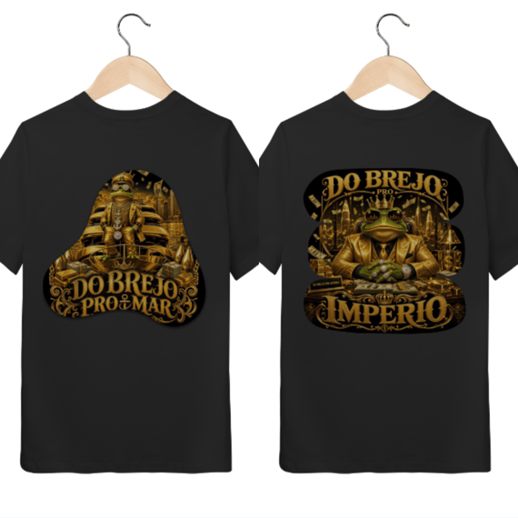 2 CamisetaS T-Shirt Quality Infantil DO BREJO M3 e M4 - 10 a 14 anos