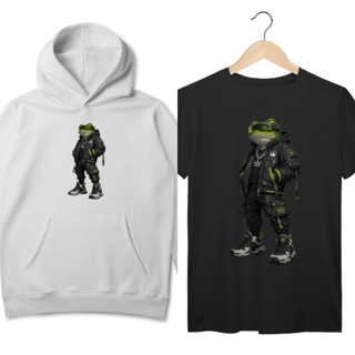Moletom Prime + Camiseta T-Shirt Prime RICH FROG M1