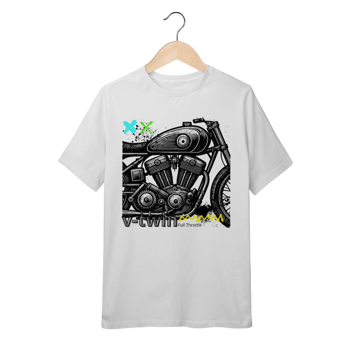 Nome do produto: Camiseta T-Shirt Quality Infantil V-Twin M2 - 10 a 14 anos
