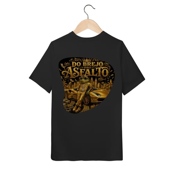 Camiseta T-Shirt Quality Infantil DO BREJO M1 - 10 a 14 anos