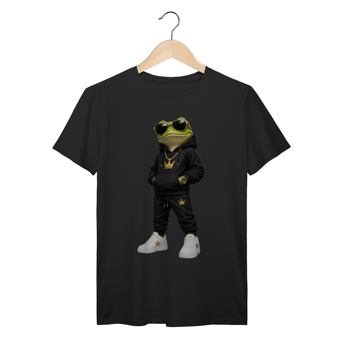 Nome do produto: Camiseta T-Shirt PRIME RICH FROG M6 - Sapo Black