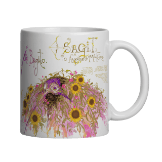 Nome do produto Caneca Sagit O Arqueiro de Mil Flores - João Bragato