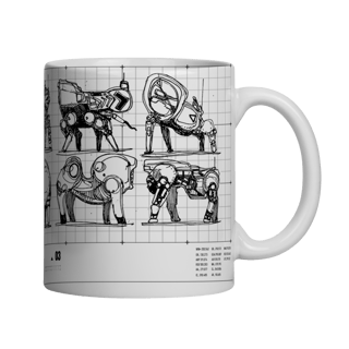 Nome do produto CANECA MECHS 03 - Vidal Fernandes