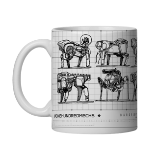 Nome do produto CANECA MECHS 03 - Vidal Fernandes