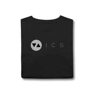 Nome do produto Camiseta Clássica ICS Monocromática