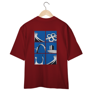 Nome do produto Camiseta Oversized ícones Brasília