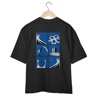 Nome do produto Camiseta Oversized ícones Brasília