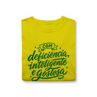 Nome do produto Camiseta promocional Com Deficiência [Acessibilizei + Candango]
