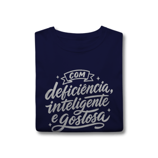 Nome do produto Camiseta promocional Com Deficiência [Acessibilizei + Candango]