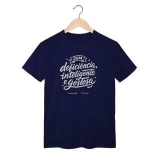 Nome do produto Camiseta promocional Com Deficiência [Acessibilizei + Candango]