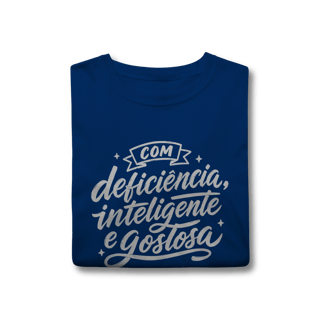 Nome do produto Camiseta promocional Com Deficiência [Acessibilizei + Candango]