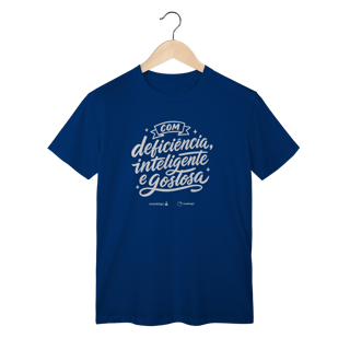 Nome do produto Camiseta promocional Com Deficiência [Acessibilizei + Candango]