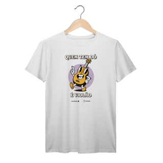 Nome do produto Camiseta Violão [Acessibilizei + Candango]