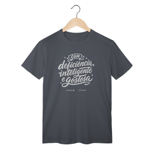 Nome do produto Camiseta promocional Com Deficiência [Acessibilizei + Candango]