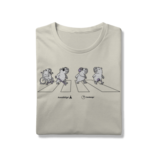Nome do produto Camiseta - Capivaras Acessíveis [Acessibilizei + Candango]