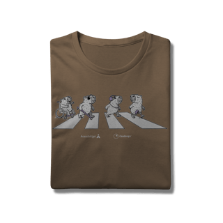 Nome do produto Camiseta - Capivaras Acessíveis [Acessibilizei + Candango]