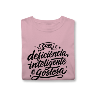 Nome do produto Camiseta promocional Com Deficiência [Acessibilizei + Candango]