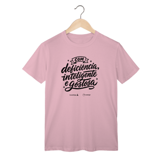 Nome do produto Camiseta promocional Com Deficiência [Acessibilizei + Candango]