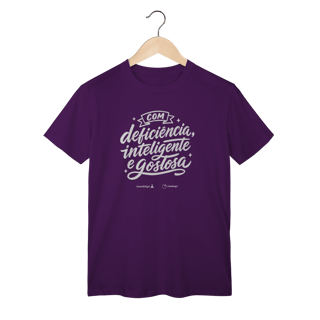 Nome do produto Camiseta promocional Com Deficiência [Acessibilizei + Candango]