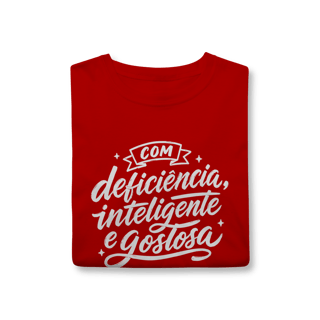 Nome do produto Camiseta promocional Com Deficiência [Acessibilizei + Candango]