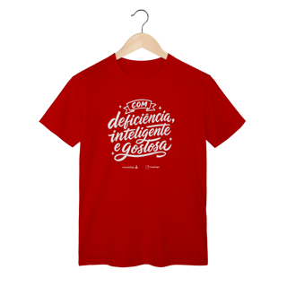 Nome do produto Camiseta promocional Com Deficiência [Acessibilizei + Candango]