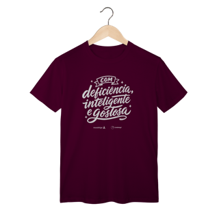 Nome do produto Camiseta promocional Com Deficiência [Acessibilizei + Candango]