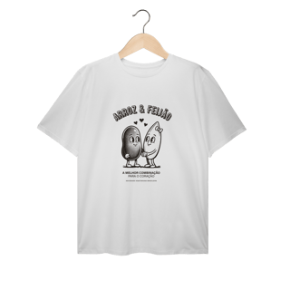 Camiseta Plus Size Arroz & Feijão