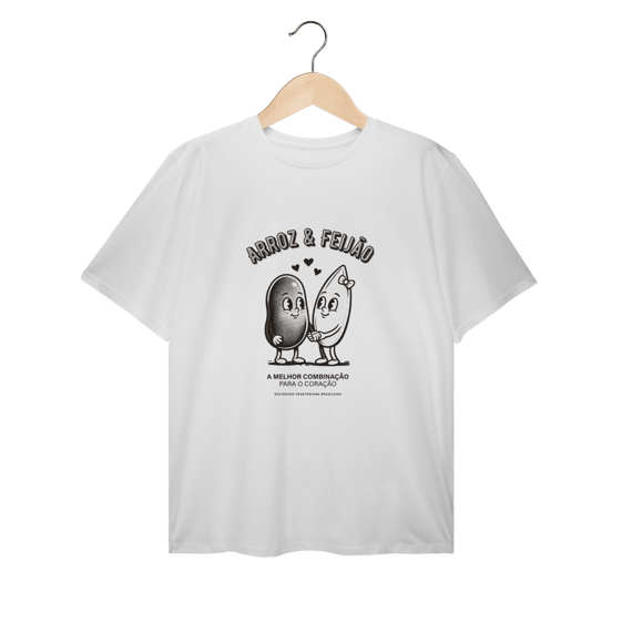 Camiseta Plus Size Arroz & Feijão