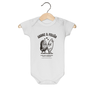 Body infantil Arroz & Feijão