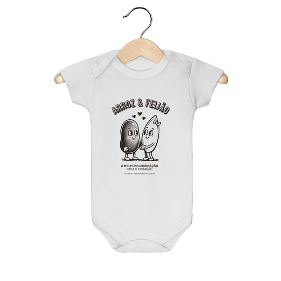Body infantil Arroz & Feijão