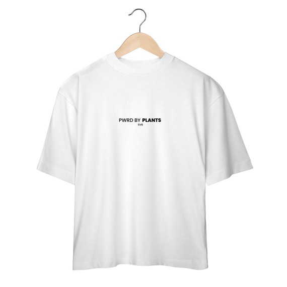 Camiseta oversized PWRD BY PLANTS