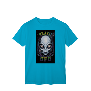 Nome do produto CAMISETA UNISSEX - ALIENÍGENA BRAZIL UFO