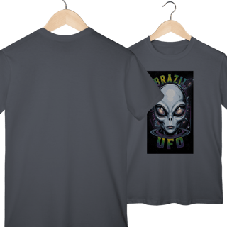 Nome do produto CAMISETA UNISSEX - ALIENÍGENA BRAZIL UFO