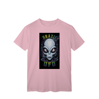 Nome do produto CAMISETA UNISSEX - ALIENÍGENA BRAZIL UFO