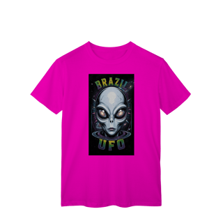 Nome do produto CAMISETA UNISSEX - ALIENÍGENA BRAZIL UFO