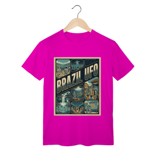 Nome do produto CAMISETA UNISSEX - FESTIVAL UFOLÓGICO LUMINÁRIAS 2026