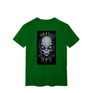 Nome do produto CAMISETA UNISSEX - ALIENÍGENA BRAZIL UFO