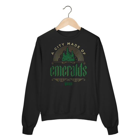 Moletom Fechado - A City Made Of Emeralds